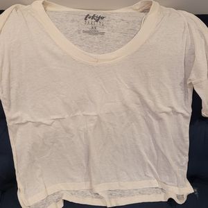 Tokyo darling white crop top M
